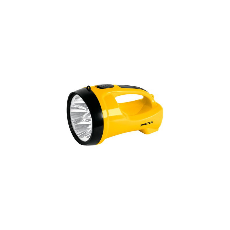 Linterna Reflectora 5 Leds 200 Lm Recargable, Pretul