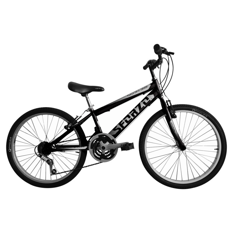 Bicicleta Infantil Rin 24 En Aluminio 18 Cambios